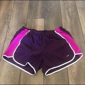 Purple Running Shorts